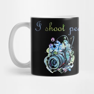 i shoot people- photography - photographer Mug